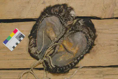 Using persistent identifiers to link rare rural artefacts (Mõniste shoes, [Q256](https://reprexbase.eu/textilebase/Item:Q256)) with related items in major museums ([Q348](https://reprexbase.eu/textilebase/Item:Q348)).